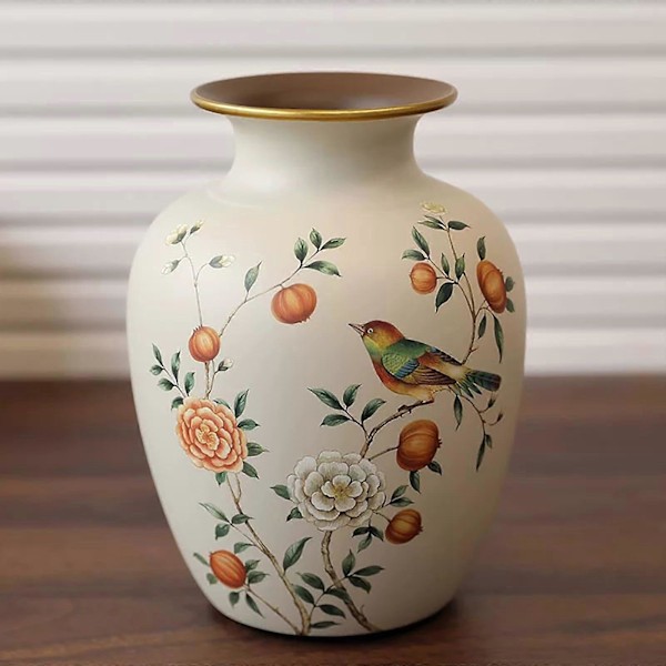 Vintage Keramisk Blomstervase til Borddekoration