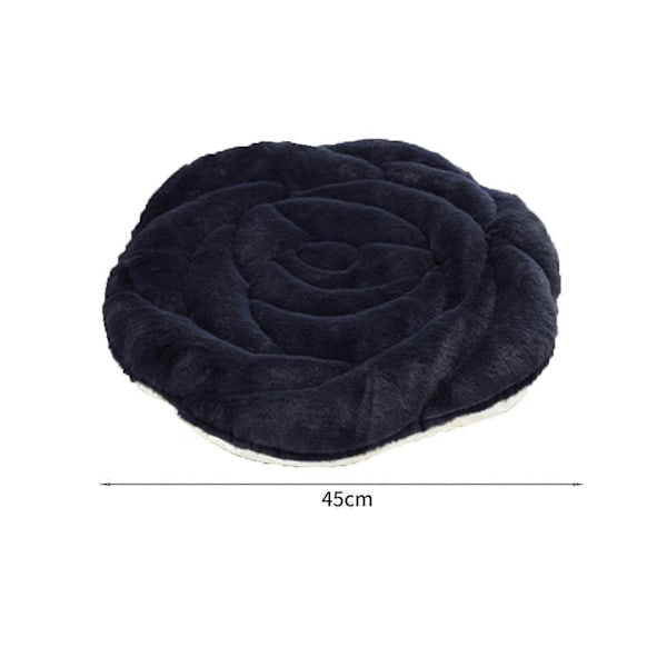 Sittdyna Håller Värmen Förtjockad Supermjuk Halkfri Granulat Höftskydd Rund Rosform Plysch Stol Tatami Kudde Hemtillbehör Kaesi