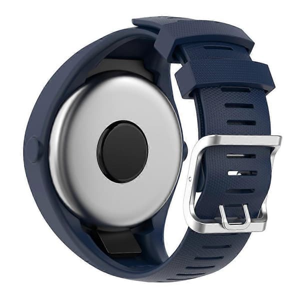 (Sort) Slidstærk håndledsrem Bælte Svedtæt til Polar M200 Smartwatch Armbånd