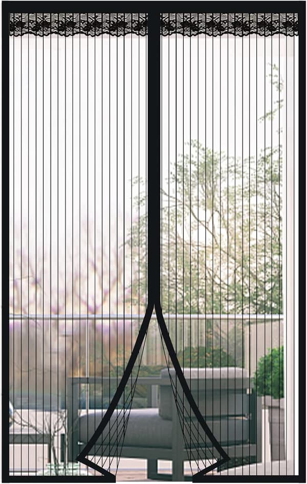 Magnetisk fluenetdør 90x200cm magnetisk fluenetgardin altandør