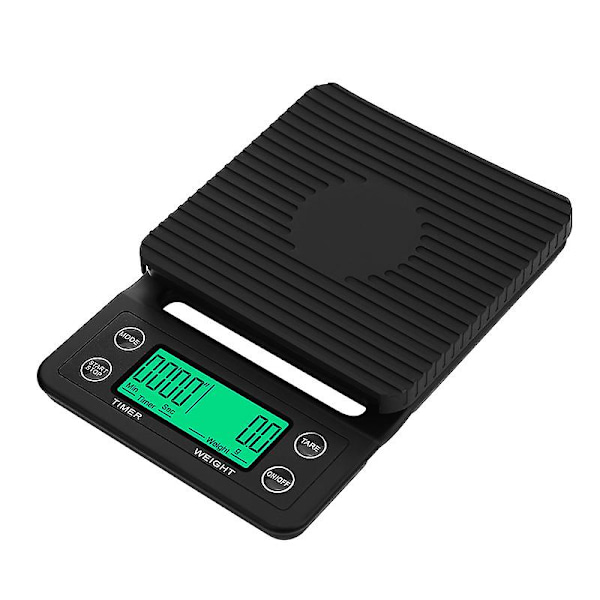 5000g / 0,1g Digitalt LCD Køkken Smykke Elektronisk Vægt i Rustfrit Stål