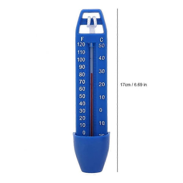 Pool Supply Scoop Pooltermometer med Jumbo Lättläst Temperaturdisplay