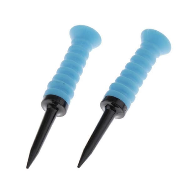 2-pack golf tees i plast för proffs - Golfsport Träning 82 mm - Diverse