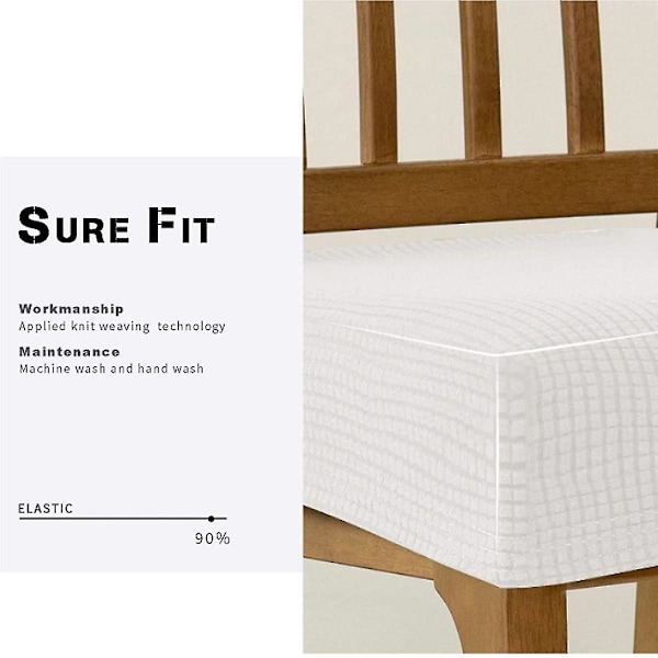 Stolsdynsöverdrag Hem Matsalsbord och Stol Taupe
