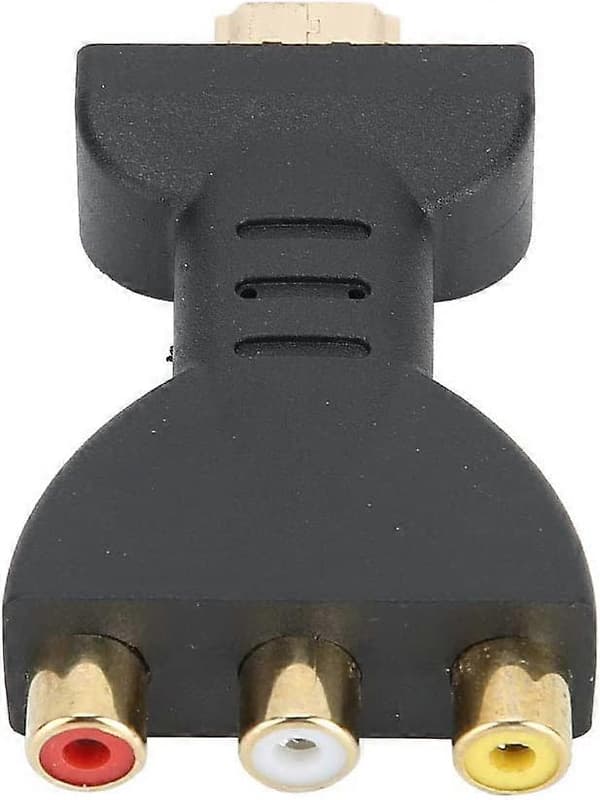 HDMI til RGB til RCA Komponent Konverter 1080P Lyd- og Videosynkroniseringsadapter