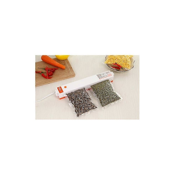 Vakuumforsegler Madpakkemaskine Plastforsegler Vakuum Sort