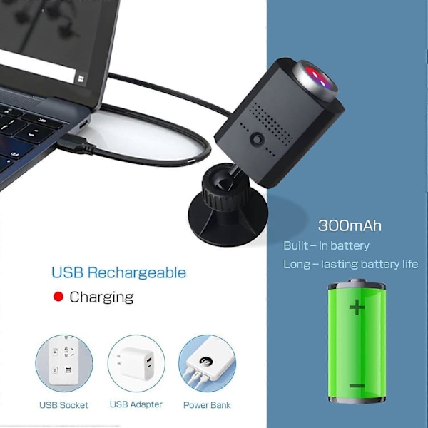 USB Stjerneprojektor Natlampe, 3 Farver, 9 Lysindstillinger, Bærbar Justerbar