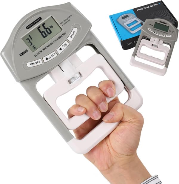 Høj kvalitet helt ny Digital Elektronisk Hånddynamometer 90kg/200lbs Tælling