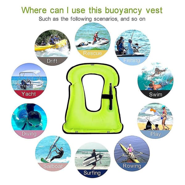 Snorkelvest kompatibel voksne, (op til 100 lbs belastning), pink_