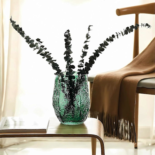 Tykkvegget Blomstervase i Glass for Spisebord 8 Tommer