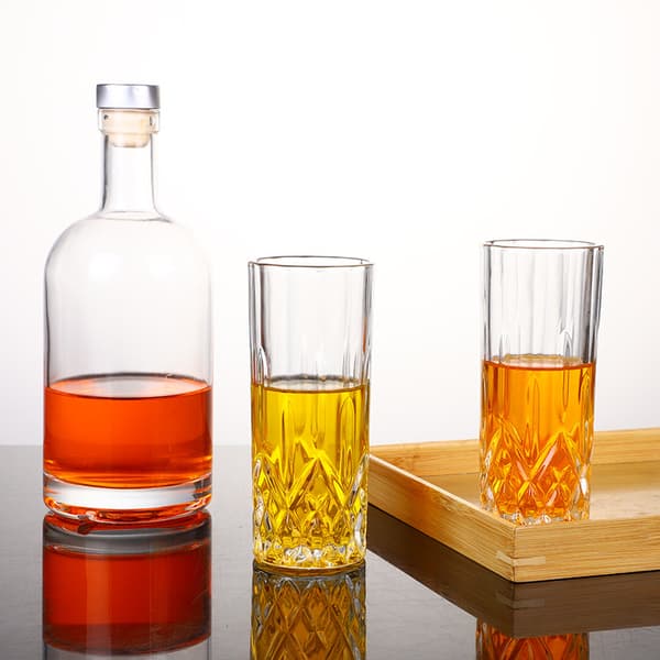Cocktailglas, set om 6; ölglas; burkglas; vattenglas; iskaffeglas