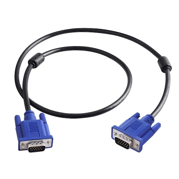 VGA til VGA Skærmkabel HD15 Han til Han til TV Computer Projektor 90 cm