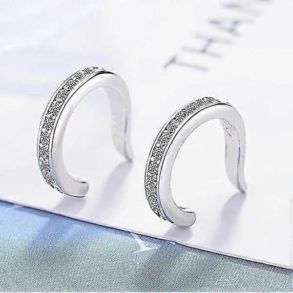 Øreclips, Pierceless Øremanchet, Tynde Chunky Øremanchetter Uden Piercing