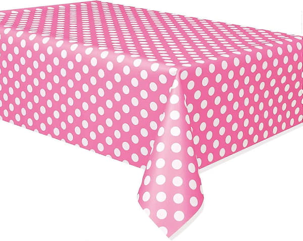 Rose Vif Party - 50265 - Duk - Plastprickar - 137cm x 183cm -