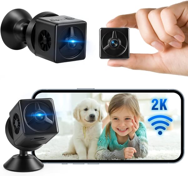 Full HD minikamera WiFi lite kamera, mini overvåkingskamera
