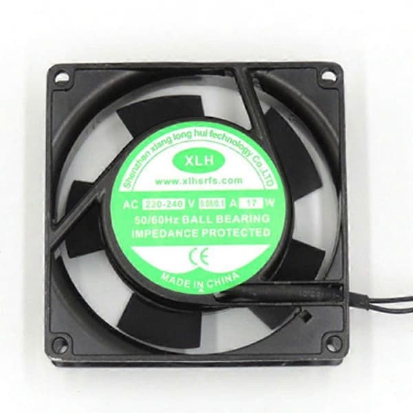 9225 AC 220V AC køleventilator kugleolie lydløs