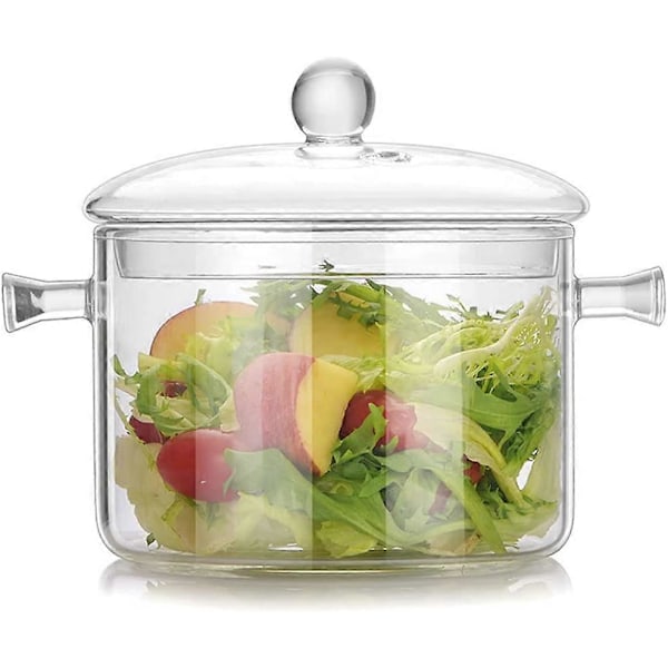 ?1,7 litran borosilikaattikattila - Lämmönkestävä lasiastia keittoihin ja pastaan?