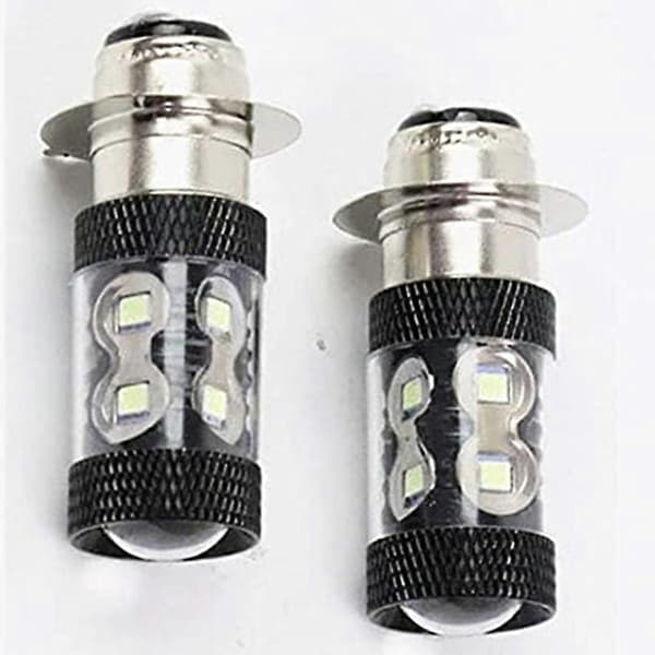 Passer til H6m LED-frontlyspærer for Yamaha ATV thsinde Blått lys