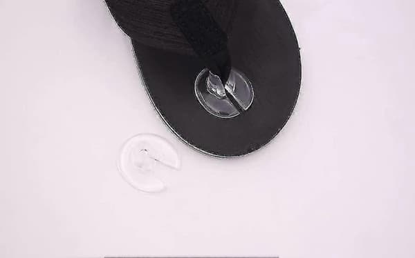 5 par silikontåskydd för sandaler transparenta sandaler Ongs kudde