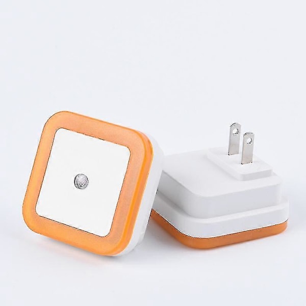 WABJTAM LED Natlampe Plug-in [6 Pak] Smart Skumring til Daggry Sensor, Automatiske Natlamper, Egnet til Soveværelse, Badeværelse, Toilet, Trapper, Køkken, H