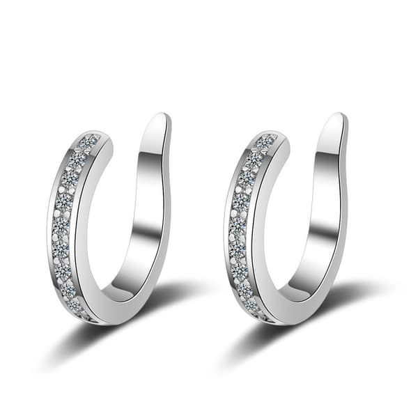 Øreclips, Pierceless Øremanchet, Tynde Chunky Øremanchetter Uden Piercing
