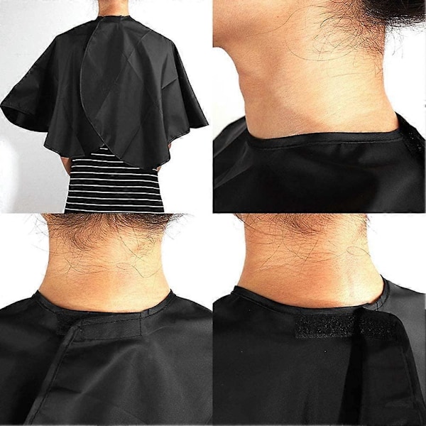 Hårklippningskappa Frisörkåpa Vattentät Frisyr Schal Hårfärgning Klippning Styling Kappa Förkläde Skönhetssalong Professionell