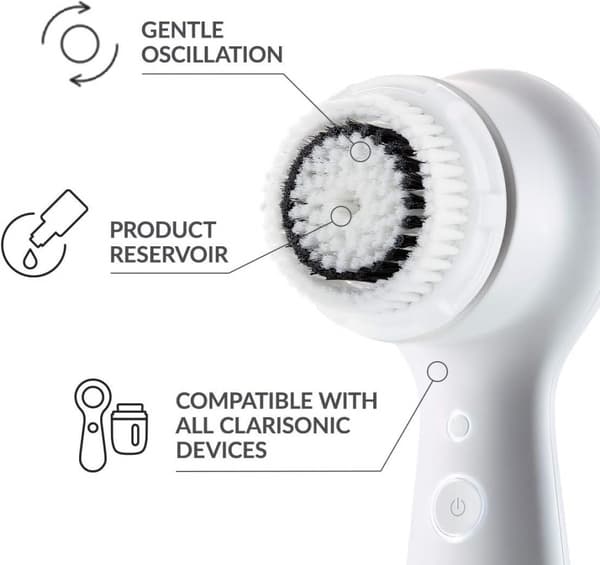 Sensitive børstehoder 4-pakning Kompatibel med Clarisonic Mia 1 2 3 ansiktsrens
