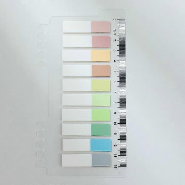 Selvklæbende sider, Sticky Notes, Pastel Bogmærke, Etiket, Bogmærker til sider