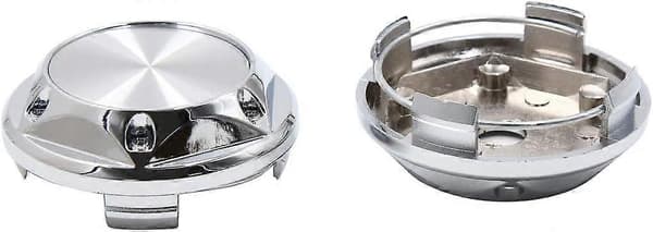 4 st 68mm Dia 4 Clips Däck Centrum Hjul Nav Kapsel Skydd Silverton