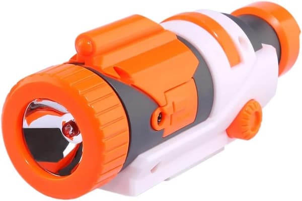 Taktisk lommelygte frontrørsdekoration sigte kompatibel med Nerf Stryfe N-Strike Elite
