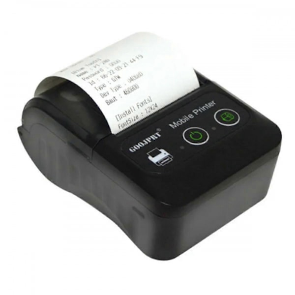 Bærbar Bluetooth termisk kvitteringsprinter til POS-maskine EU-stik