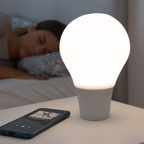 LED-lampe med høyttaler - Silitone
