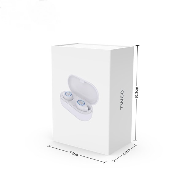 FG-07S Bluetooth Over-Ear hörlurar Vikbara hörlurar Vit