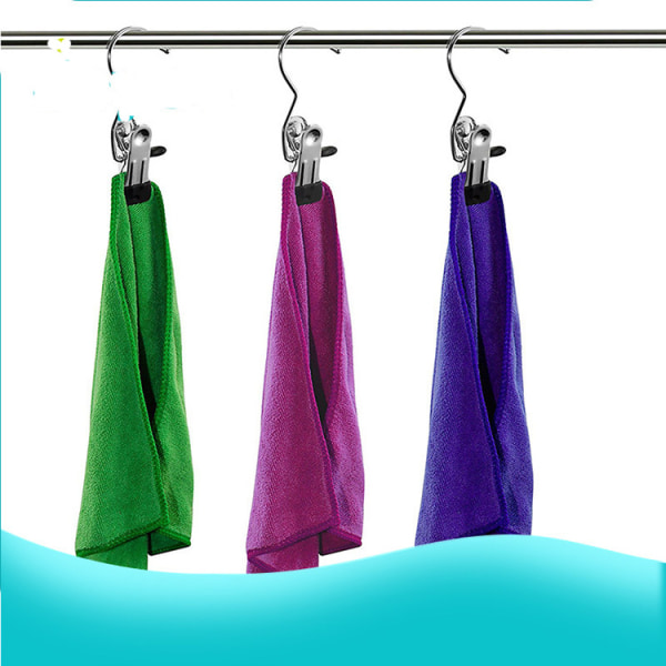 Clamp Hangers with Non-Slip Adjustable Clips for Pants Skirts