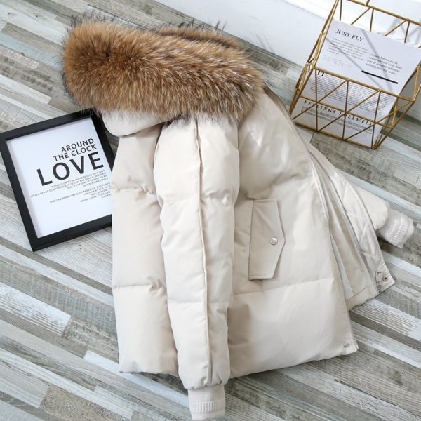 Women's Winter Short Loose Padded Jacket Plus Size Down Coat