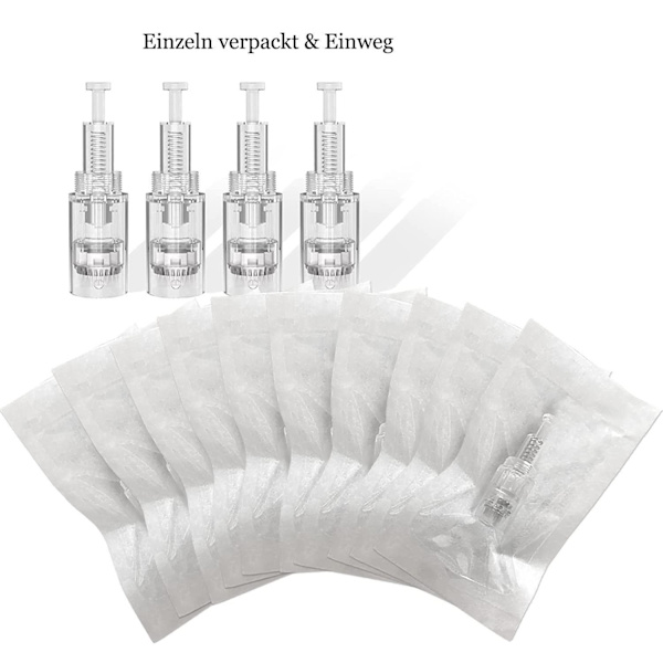 Dermaroller Microneedling Nålepatroner Reservedeler