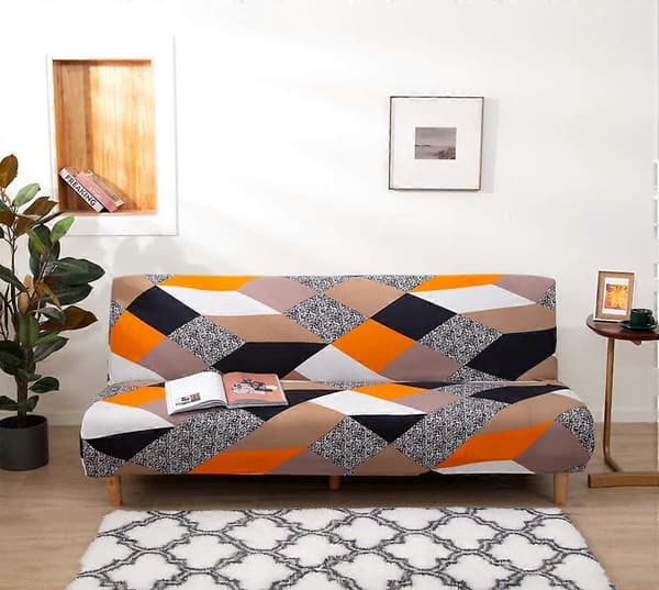 Elastisk Clic Clac Betræk Sofa 3 Personers, Stue Betræk med Blomsterprint