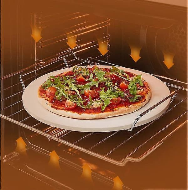 20,6 cm - Pizzasten för Grill och Ugn