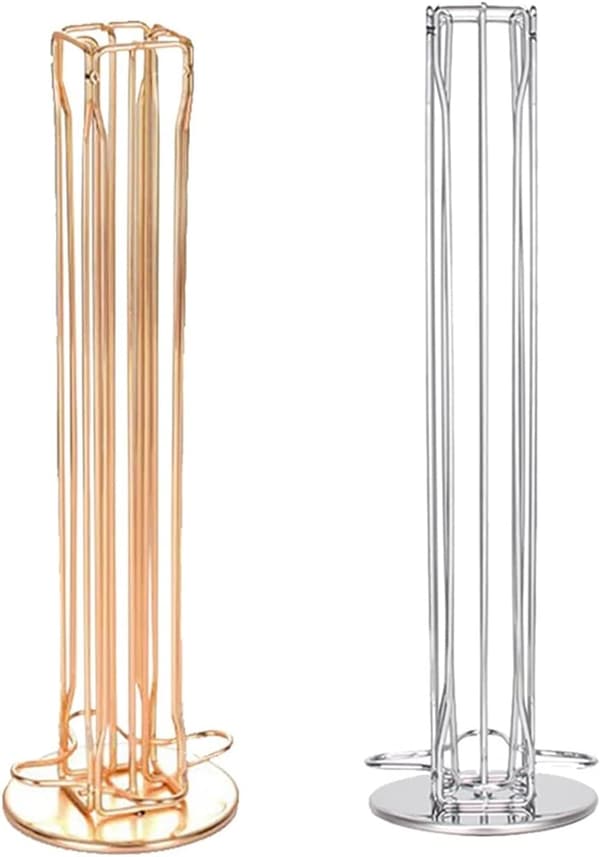 360° Roterbar Nescafe Kaffekapselholder Gylden 40 Pose Holder