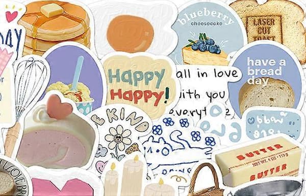 TT057-63 STK (sett/50 ark) - INS Vind Doodle klistremerker