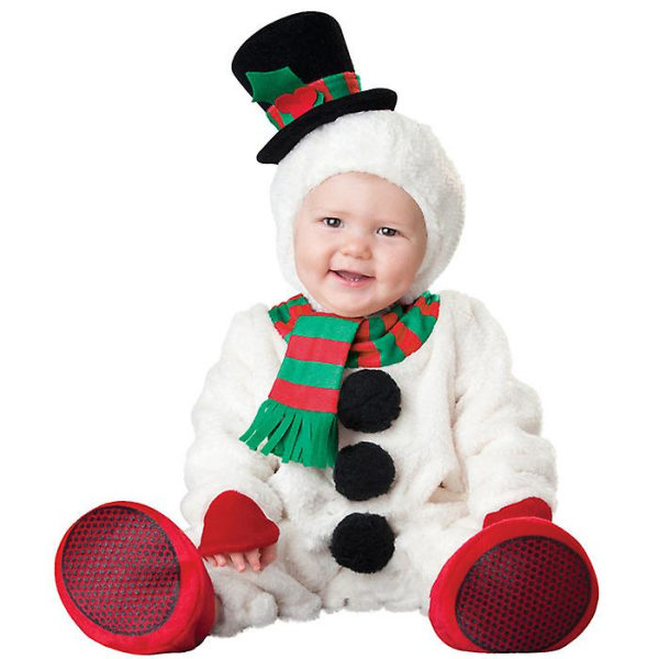 Baby Jumpsuit Cosplay Snowman modellering kläder
