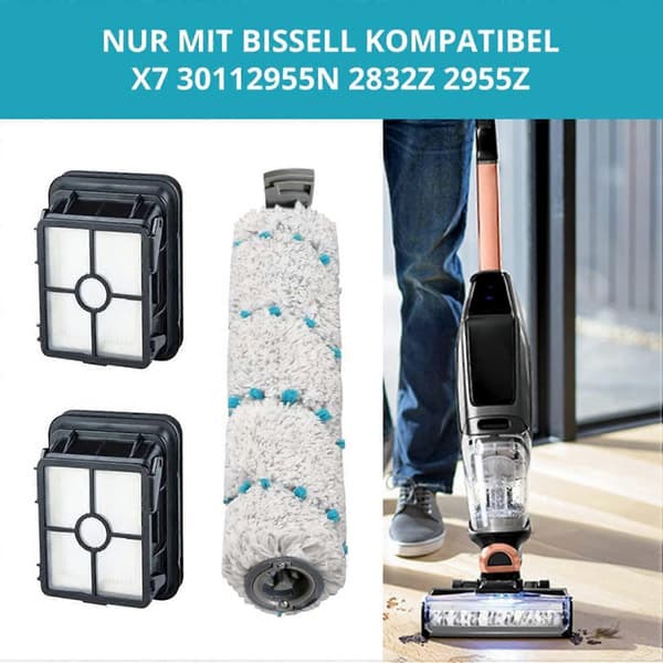 Rullaharja CrossWave X7 2955N 3479N Multi-Surface All in One -imurille ja -suodatin