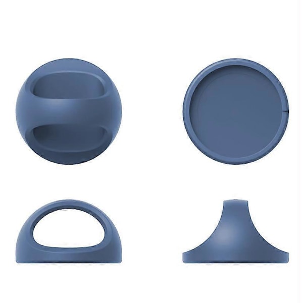 Blå Magnetisk Trådløs Lader Ringholder Stativ Magsafe Ladestasjon for iPhone 13/12 Pro Max Mini Telefonholder