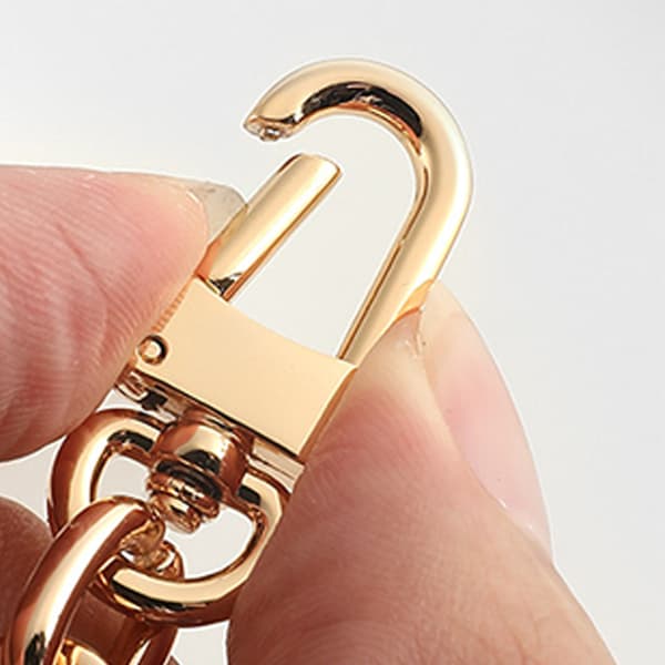 Taskeforlængerkæde, legering, til skuldertaske, 13 cm, 2 stk.