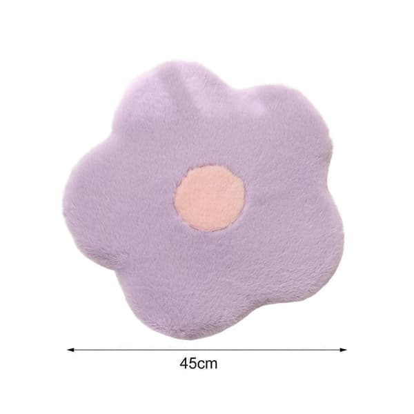 Blomsterformet setepute, avtakbar memory foam, pustende stolpute for kontor Kaesi
