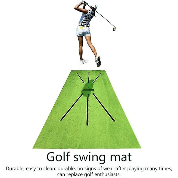 Golfharjoittelumatto Swing-golfharjoitteluun, lyöntiharjoitteluun, minigolfiin, golfharjoitteluun ja harjoitteluvälinepeliin sisä- ja ulkotiloissa harjoitteluun