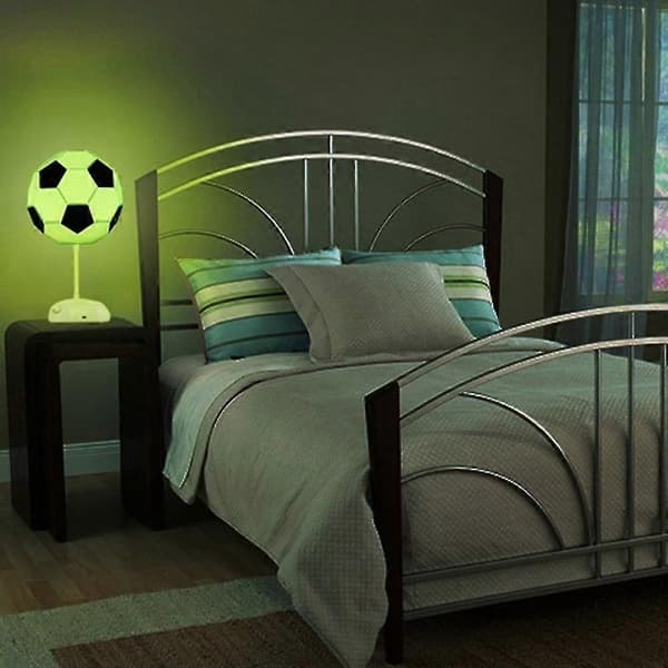 Fodbold 3D Illusion Lampe Natlampe Fodbold
