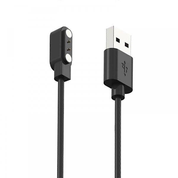 Ersättningsladdkabel för Colmi C81 Klocka USB Laddningssladd Smartklockor 39\" Strömkabel Svart
