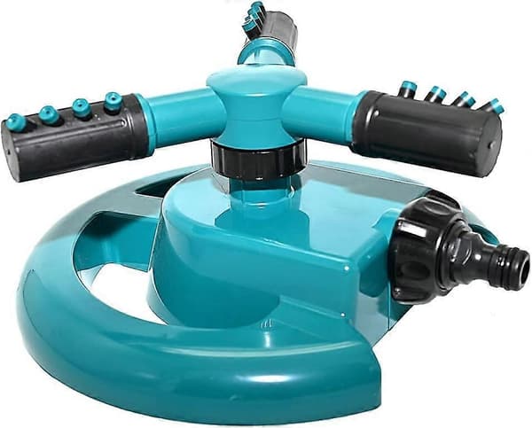 Havesprinkler med 360-graders rotation til plæner op til 10 meter