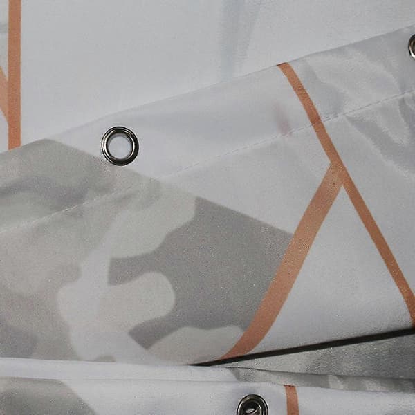 Dusjforheng til hjemmet, polyester, tykkere for bad, vannavstøtende